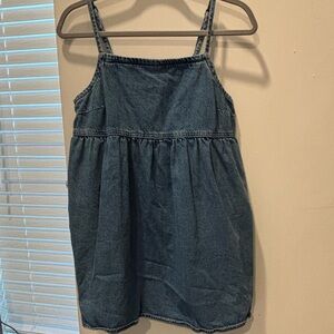 American Eagle Denim Babydoll Dress